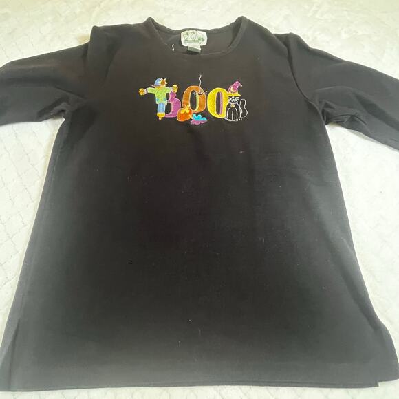 Three Vintage 90’s Quacker Factory Holiday Sweaters Women’s size medium - Picture 11 of 13